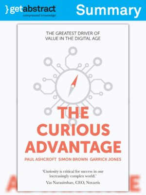 cover image of The Curious Advantage (Summary)